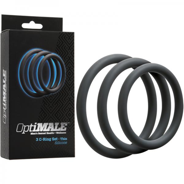 Optimale 3 C-Ring Thin Set Slate - The Blissful Gypsy -