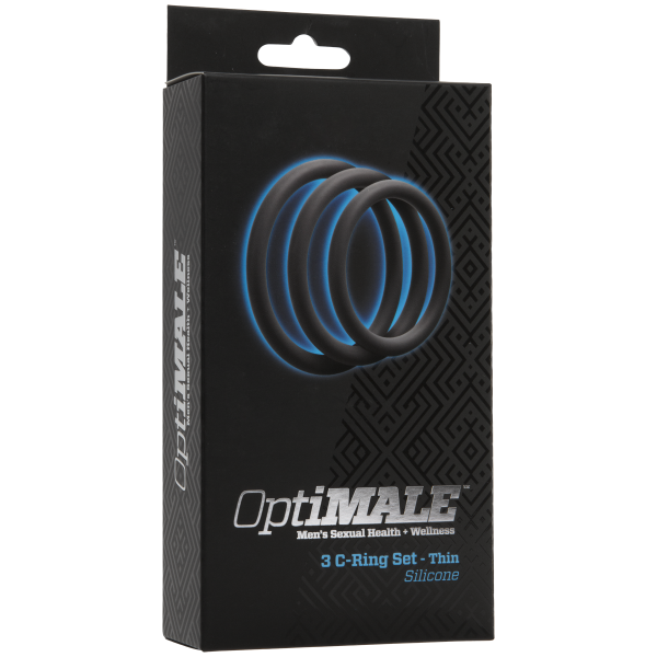 Optimale 3 C-Ring Thin Set Slate - The Blissful Gypsy -