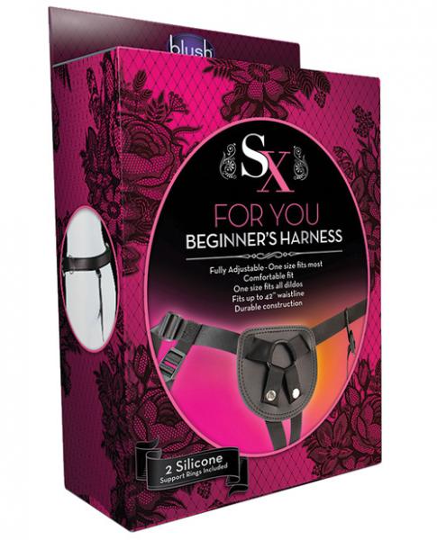 SX For You Beginners Harness Black - The Blissful Gypsy -