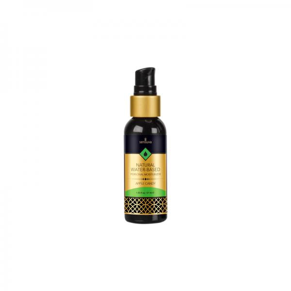Sensuva Natural Water-based Personal Moisturizer - Apple Candy 2 Fl. Oz. Bottle - The Blissful Gypsy -