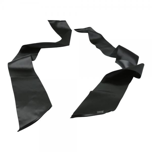 Sex And Mischief Silky Sash Restraints Black - The Blissful Gypsy -