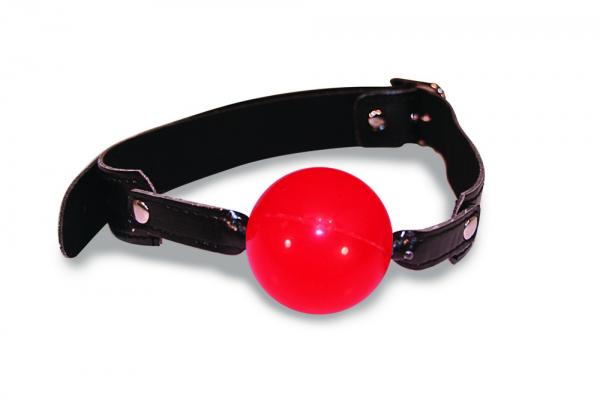 Sex And Mischief Solid Red Ball Gag O/S - The Blissful Gypsy -