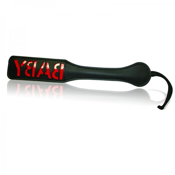 Sex & Mischief Baby Impressions Paddle Black - The Blissful Gypsy -