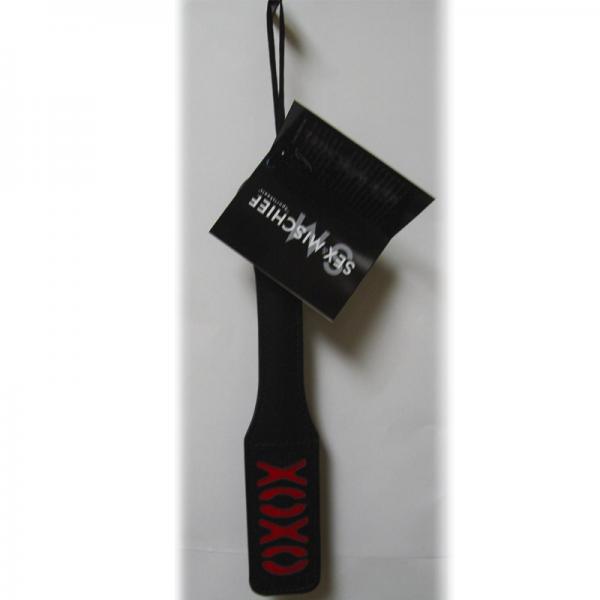 Sex and Mischief XOXO Paddle Black - The Blissful Gypsy -