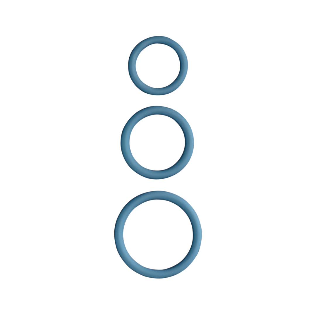 Silicone Penis Ring Set - The Blissful Gypsy -