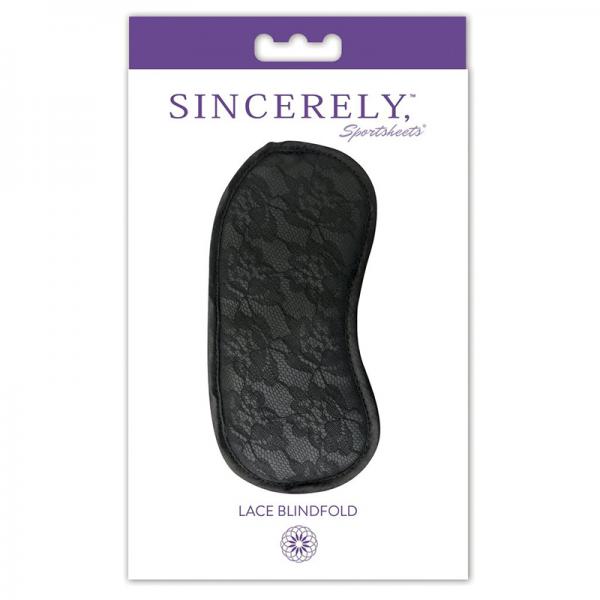 Sincerely Lace Blindfold Black O/S - The Blissful Gypsy -