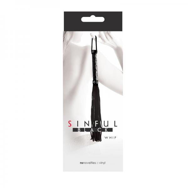 Sinful Black Whip - The Blissful Gypsy -