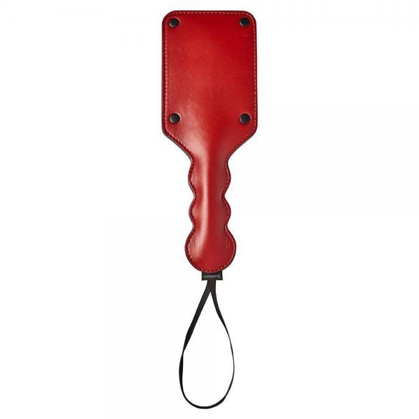 Sportsheets Saffron Square Paddle Black Red - The Blissful Gypsy -