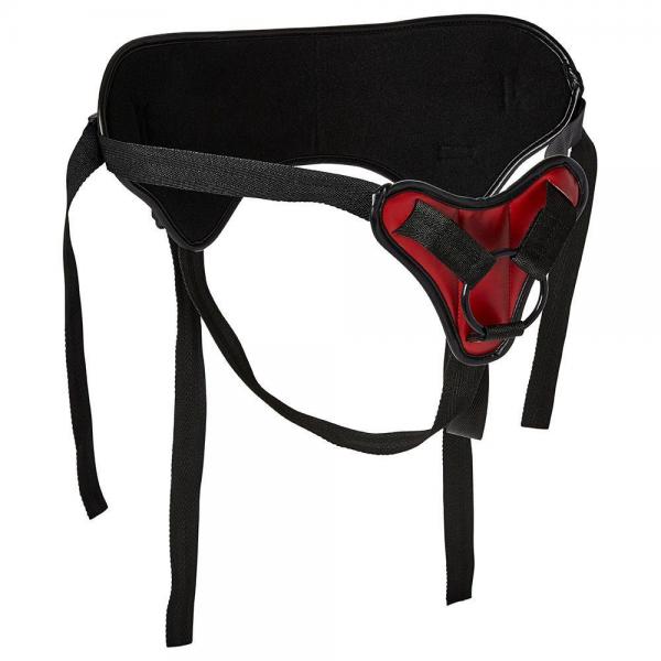 Sportsheets Saffron Strap On Black Red O/S - The Blissful Gypsy -