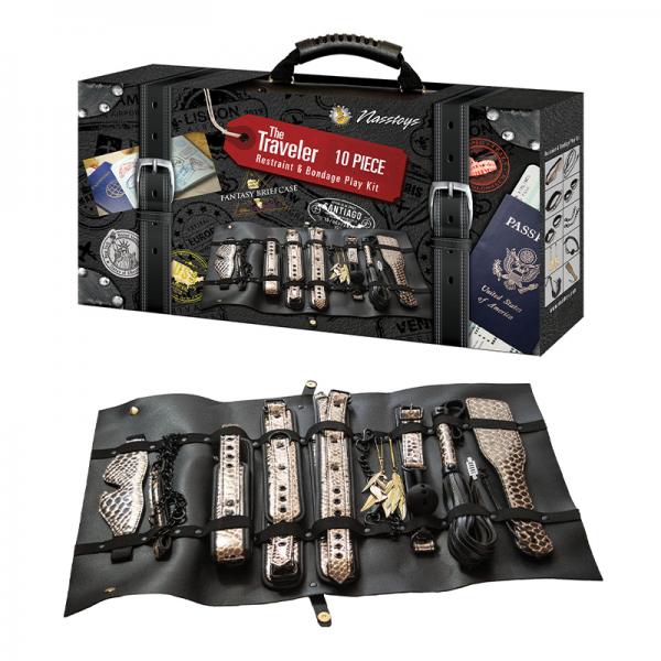 The Traveler Restraint & Bondage Play Kit - 10 Pcs - The Blissful Gypsy -