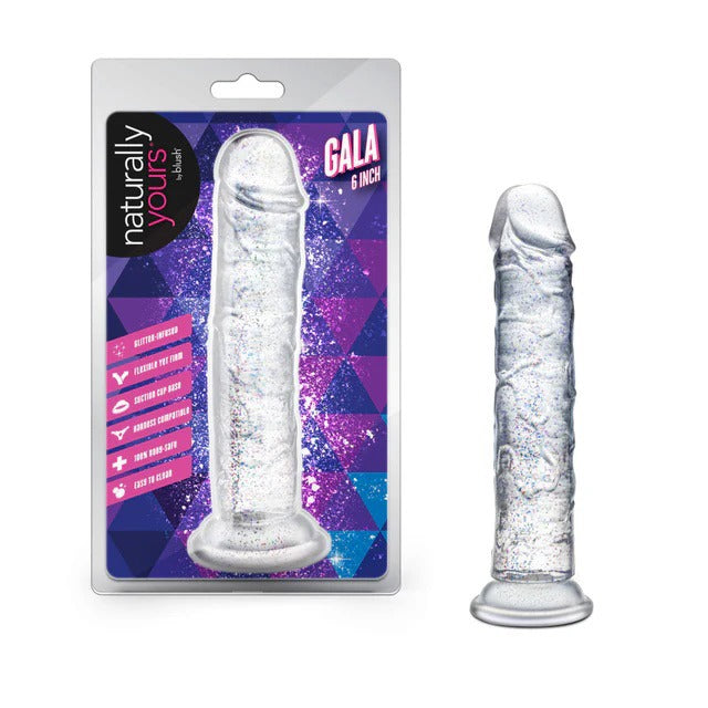 Naturally Yours Glitter Infused Dildo Collection