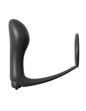Anal Fantasy Ass Gasm Cockring Vibrating Plug Black - The Blissful Gypsy - 