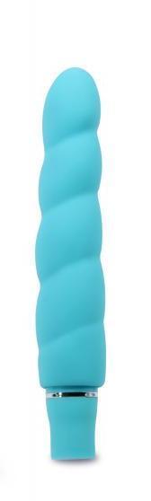 Anastasia Silicone 10 Speed Vibe - Aqua - The Blissful Gypsy - 