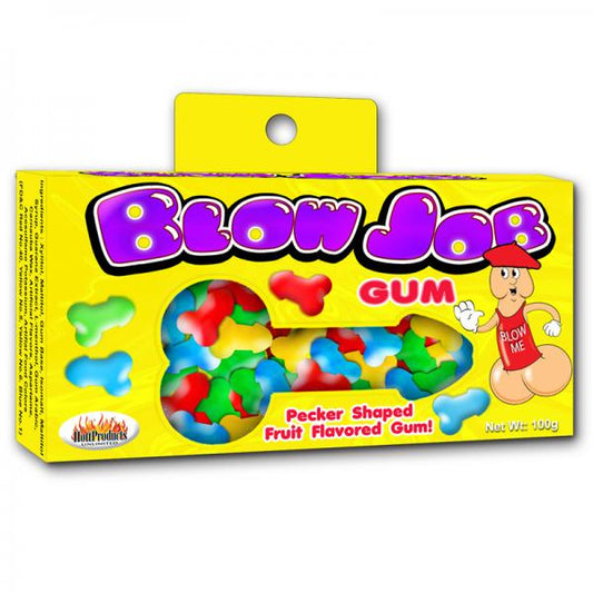 Blow Job Pecker Shaped Bubble Gum Fruit Flavored 3.5oz - The Blissful Gypsy - 