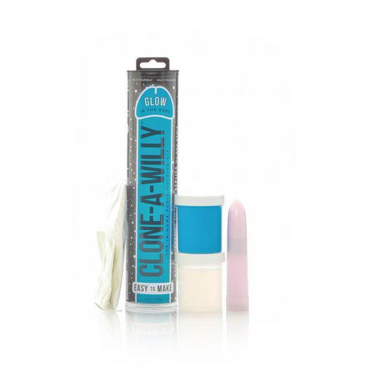 Clone-A-Willy Blue Glow In The Dark - The Blissful Gypsy - 