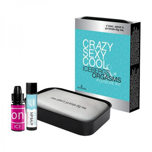 Crazy Sexy Cool Icebergs & Orgasms Cooling Arousal Pleasure Kit - The Blissful Gypsy - 