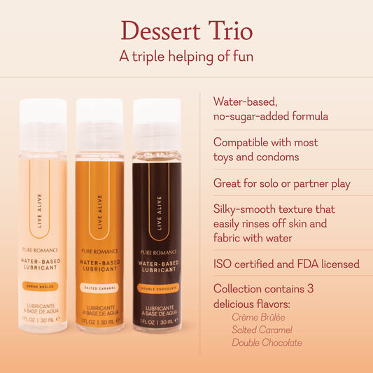 Dessert Trio Lubricant