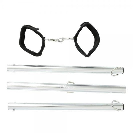 Expand Spreader Bar & Cuffs Set Aluminum Silver - The Blissful Gypsy - 