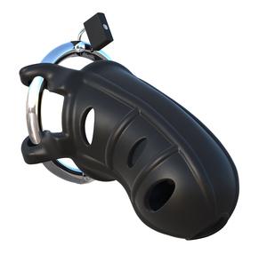 Fantasy C-Ringz Hardcore Silicone Cock Blocker Black - The Blissful Gypsy - 