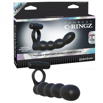 Fantasy C-Ringz Posable Partner Double Penetrator - The Blissful Gypsy - 