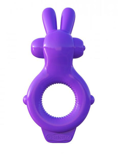 Fantasy C-Ringz Rabbit Ring Purple Vibrator - The Blissful Gypsy - 