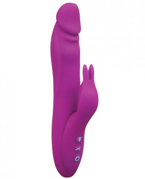 Femmefunn Booster Rabbit Vibrator Purple - The Blissful Gypsy - 