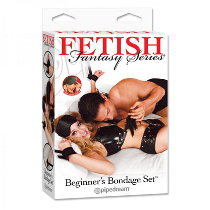 Fetish Fantasy Beginners Bondage Set Black - The Blissful Gypsy - 