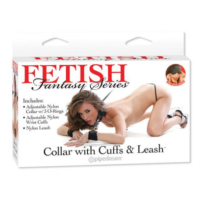 Fetish Fantasy Collar With Cuffs And Leash - The Blissful Gypsy - 