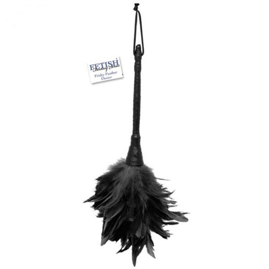 Fetish Fantasy Frisky Feather Duster Black - The Blissful Gypsy - 