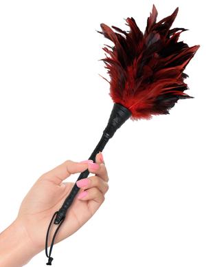 Fetish Fantasy Frisky Feather Duster Red - The Blissful Gypsy - 