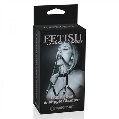 Fetish Fantasy Limited Edition O-Ring Gag & Nipple Clamps - The Blissful Gypsy - 