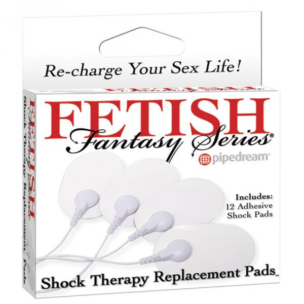 Fetish Fantasy Shock Therapy Replacement Pads 12 Count - The Blissful Gypsy - 