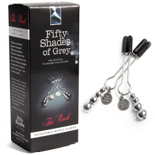 Fifty Shades The Pinch Nipple Clamps - The Blissful Gypsy -