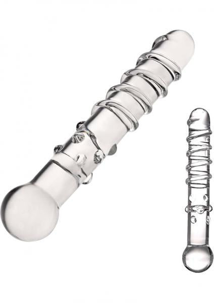 Glas Callisto Clear Glass Dildo - The Blissful Gypsy -