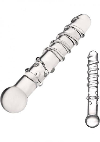 Glas Callisto Clear Glass Dildo - The Blissful Gypsy - 