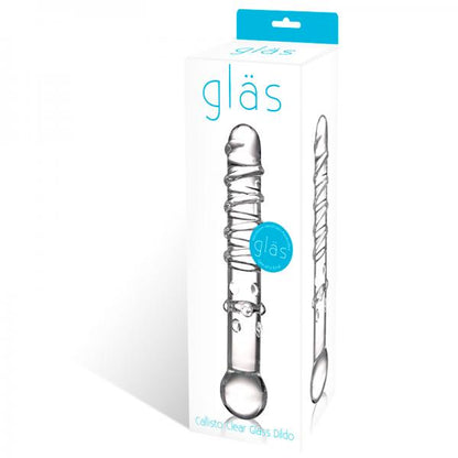 Glas Callisto Clear Glass Dildo - The Blissful Gypsy - 