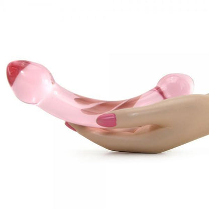 Glas Double Trouble Glass Dildo - Purple - The Blissful Gypsy - 