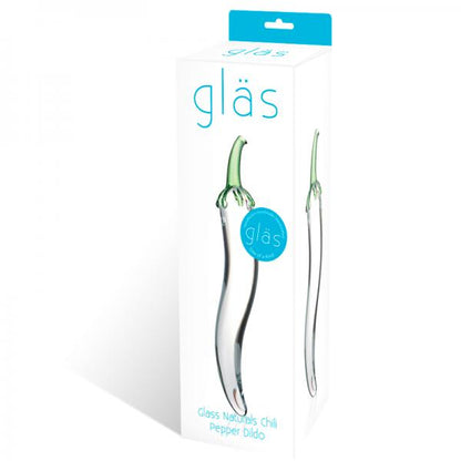 Glas Glass Naturals Chili Pepper Dildo - The Blissful Gypsy - 