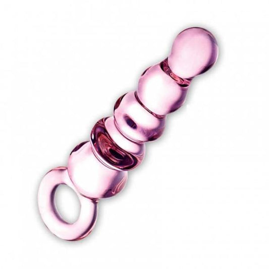 Glas Quintessence Beaded Anal Slider - The Blissful Gypsy - 