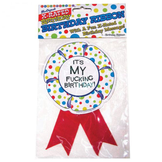 Happy Fucking Birthday Ribbon - The Blissful Gypsy - 