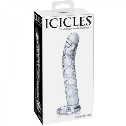 Icicles No. 60 Glass G-Spot Dong Clear - The Blissful Gypsy - 