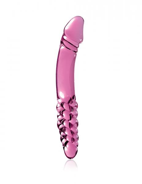 Icicles No 57 Glass Double Dildo Pink - The Blissful Gypsy - 