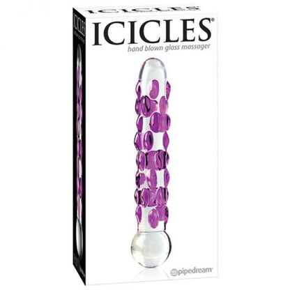 Icicles No 7 Glass Wand Massager Clear - The Blissful Gypsy - 