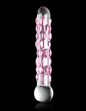 Icicles No 7 Glass Wand Massager Clear - The Blissful Gypsy - 
