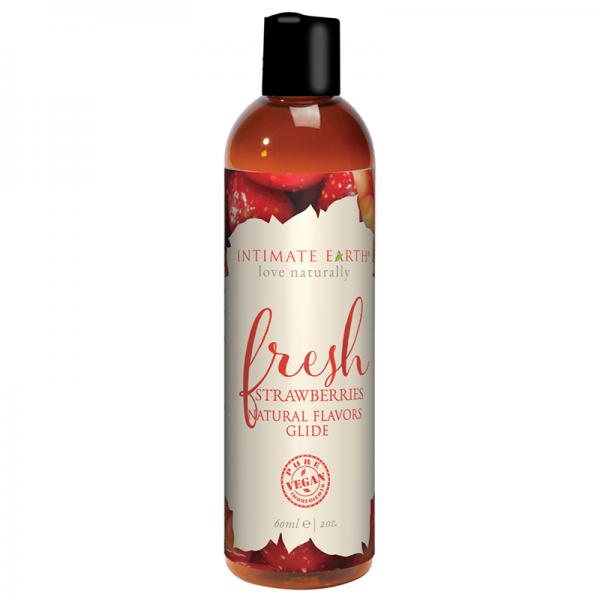 Intimate Earth Fresh Strawberries Pleasure Glide 60ml - The Blissful Gypsy - 