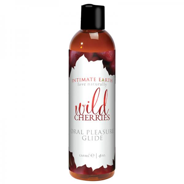 Intimate Earth Wild Cherries Flavored Glide 120ml. - The Blissful Gypsy - 