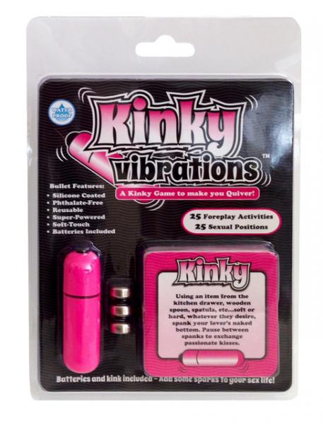 Kinky Vibrations Game with Bullet Vibrator - The Blissful Gypsy - 