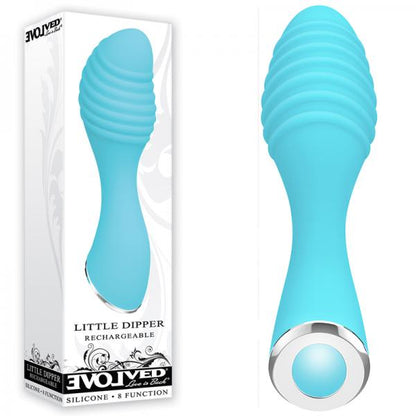 Little Dipper Blue Silicone Rechargeable Vibrator - The Blissful Gypsy - 