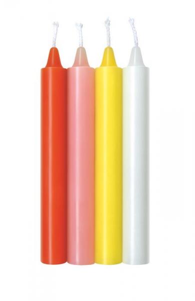 Make Me Melt Sensual Warm Drip Candles 4 Pack Pastel - The Blissful Gypsy - 