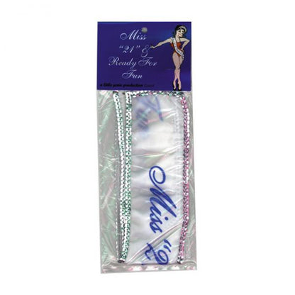 Miss 21 & Ready For Fun Sash - The Blissful Gypsy - 